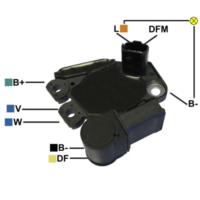 [07GA988] REGULADOR RENAULT DUSTER 2.0 OROCH 2.0 16V 12 2 L-DFM TIPO VALEO (GA1827)