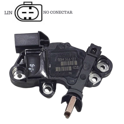 REGULADOR FORD ECOSPORT 2.0 RANGER 2013 12V TIPO BOSCH PROTOCOLO LIN (GA1415) GA341 IB6056 VRB056 F00M346122 F00M346005 F0