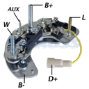 RECTIFICADOR LUCAS FORD FIESTA LAND ROVER 75AMP 6X35A TIPO LUCAS