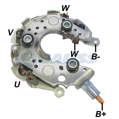 [07GA1308] RECTIFICADOR TOYOTA VIGO 120AMP 6X50A AVALANCHE 113MM(GA141) TIPO DENSO