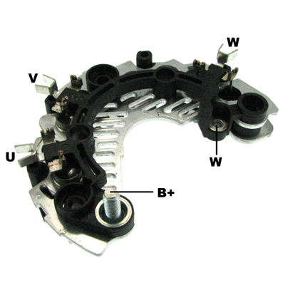 [07GA1309] RECTIFICADOR TOYOTA COROLLA 1.8 90AMP 6X35A AVALANCHE (GA131) TIPO DENSO
