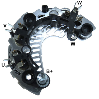 [07GA1322] RECTIFICADOR FIAT TIPO DENSO 110AMP 6X50A M8X34MM AVALANCHE M5X15MMTIPO DENSO