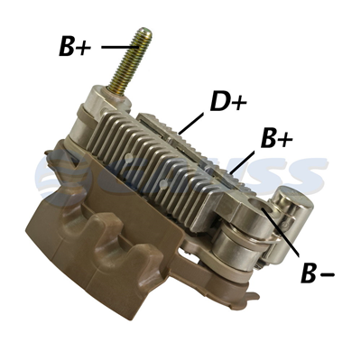 [07GA1361] RECTIFICADOR MAZDA 323 130AMP 8X50A TIPO MITSUBISHI