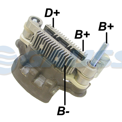 [07GA1362] RECTIFICADOR MAZDA KIA 75AMP 6X35A65MM TIPO MITSUBISHI
