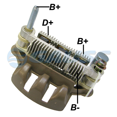 [07GA1364] RECTIFICADOR MAZDA HYUNDAI 120AMP 6X50A TIPO MITSUBISHI