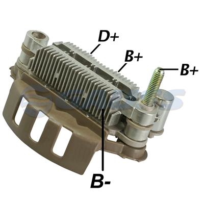[07GA1371] RECTIFICADOR MAZDA 105AMP 8X35A85MM TIPO MITSUBISHI