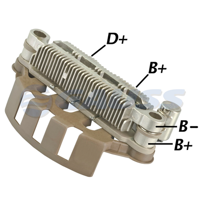 [07GA1391] RECTIFICADOR MITSUBISHI 85AMP 3X35A100MM(GA802) TIPO MITSUBISHI