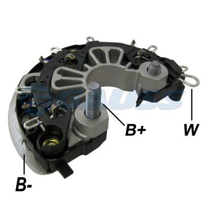 [07GA1490] RECTIFICADOR MB MERCEDES BENZ 120AMP 6X50A AVALANCHE (GA298) TIPO BOSCH