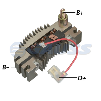[07GA1501] RECTIFICADOR FIAT TEMPRA TIPO 16 20 85AMP 6X35A TRIDIODO TIPO MAGNETI MARELLI