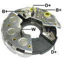 RECTIFICADOR VW VOLKSWAGEN BMW MB MERCEDES BENZ 65AMP 6X35A PLATO TRIDIODO TIPO BOSCH