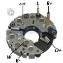 RECTIFICADOR MERCEDES VOLVO BMW VW VOLKSWAGEN 85AMP 6X35A AVALANCHETIPO BOSCH