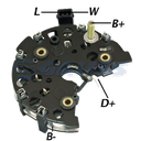 RECTIFICADOR VW VOLKSWAGEN GOLF VOLVO 260 SERIE 130AMP 8X50A AVALANCHE (ZENER) TRIDIODO Y CAPACITOR TIPO BOSCH