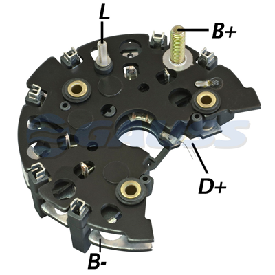 [07GA1740] RECTIFICADOR CHEVROLET CORSA 70AMP 6X35A(GA214 GA223) TIPO BOSCH