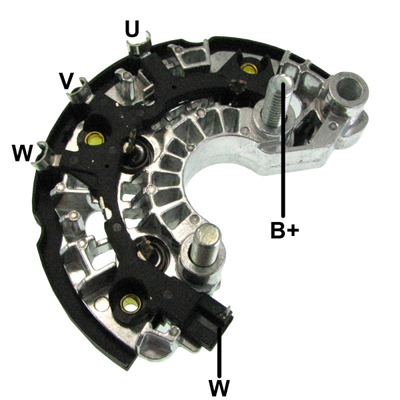 RECTIFICADOR CHEVROLET GM 140AMP 3X50A AVALANCHE (GA712) TIPO DELCO