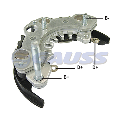 [07GA1765] RECTIFICADOR NISSAN PATHFINDER NISSAN 95AMP 6X35A TRIDIODO 103MM TIPO HITACHI