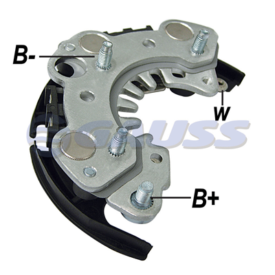 [07GA1768] RECTIFICADOR NISSAN SENTRA 120AMP 6X50A103MM TIPO HITACHI