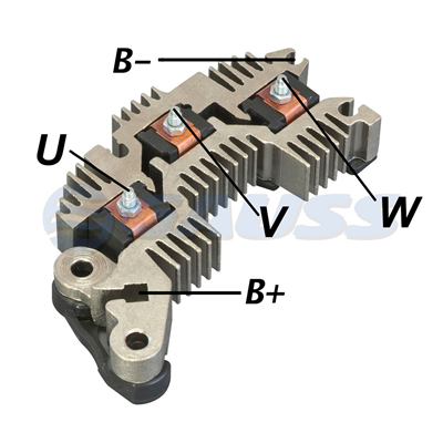 [07GA1800] RECTIFICADOR 35SI 140AMP 6X50A AVALANCHE (ZENER)TIPO DELCO
