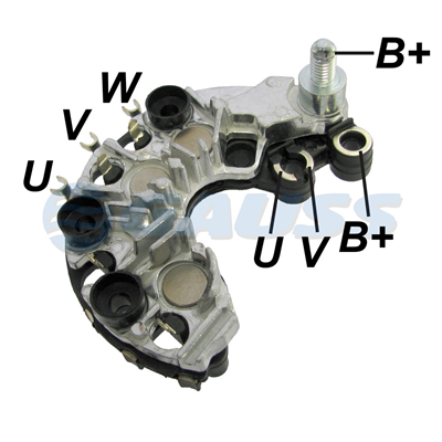 [07GA1832] RECTIFICADOR PEUGEOT 206 1.6 16V > 2001 CITROEN XSARA 2.0L 120AMP 6X50A(GA980) TIPO VALEO