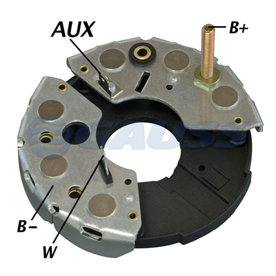 [07GA1923] RECTIFICADOR RENAULT CLIO 1.6 120AMP 6X35A (GA306) TIPO BOSCH