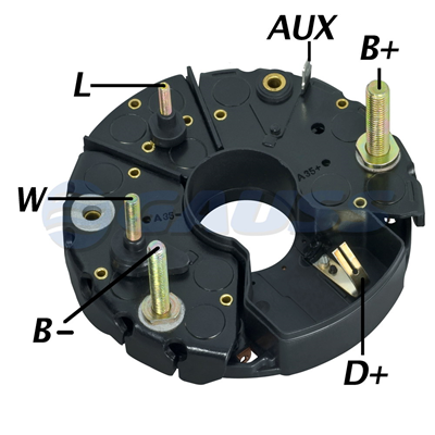 [07GA1995] RECTIFICADOR BUSES IVECO MB MERCEDES BENZ 1113 VOLVO NL10 NL12 90AMP 8X35A AVALANCHE (ZENER) 35A (GA304) TIPO BOSCH