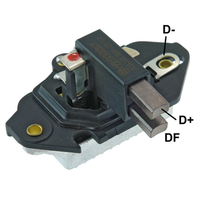 [07GA041] REGULADOR MB MERCEDES BENZ VOLVO 24 140 CON ESCOBILLAS TIPO BOSCH (GA1547-GA1973)