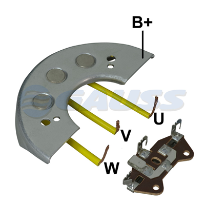 [07GA1003] RECTIFICADOR AGRALE FIAT MB MERCEDES BENZ 55AMP 3X35A(GA004 GA005) TIPO BOSCH