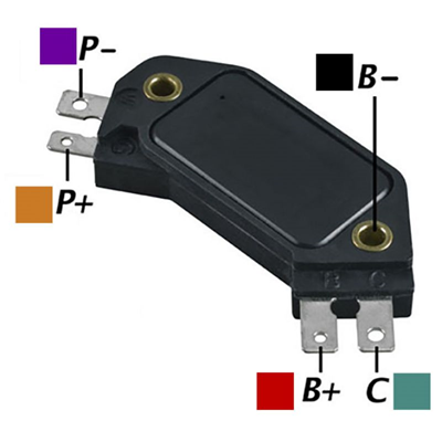 [07GA2906] MODULO ENCENDIDO CHEVROLET C10 C30 B60 2 2P LEESI004