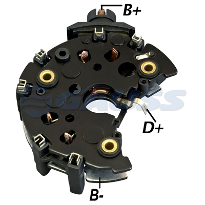 [07GA1671] RECTIFICADOR HONDA CIVIC TIPO BOSCH 115AMPPOST M6TIPO BOSCH
