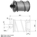 EMBOLO AUTOMATICO ZM-590 ZM-592 TIPO VALEO