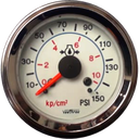 MARCADOR ACEITE MECANICO 150PSI TABLERO BLANCO ARO CROMADO