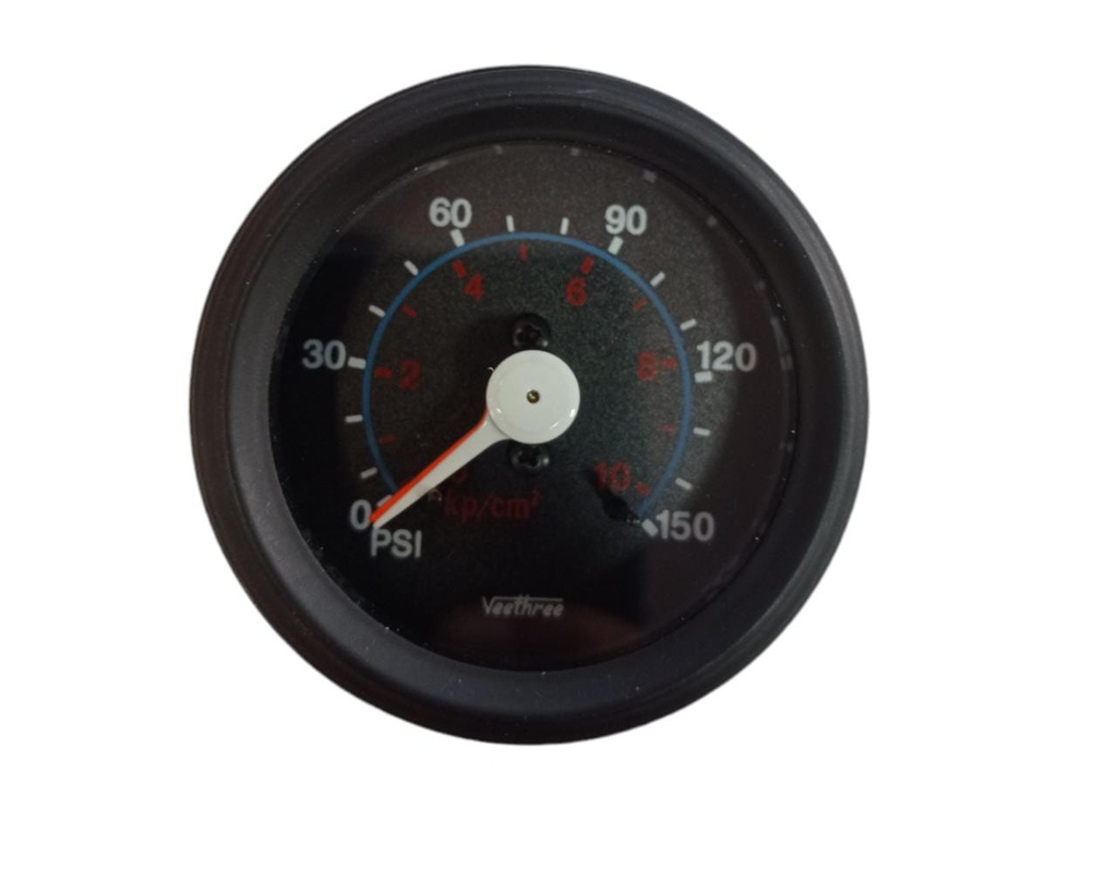[16160965] MARCADOR PRESION AIRE DOBLE AGUJA ARO NEGRO