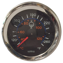 MARCADOR TEMPERATURA AGUA MECANICO 144" 3.66M ARO CROMADO