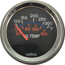 MARCADOR TEMPERATURA ACEITE ELECTRICO 12V 40°-150° ARO CROMADO