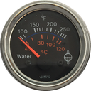 MARCADOR TEMPERATURA AGUA ELECTRICO 24V 40Ø-120Ø ARO CROMADO