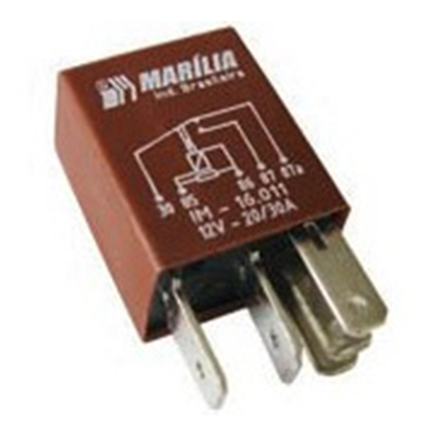 [13IM16011] RELE 5P 12V 30AMP CHEVROLET CORSA FORD F250 CLIO MEGANE SCENIC TOYOTA COROLLA