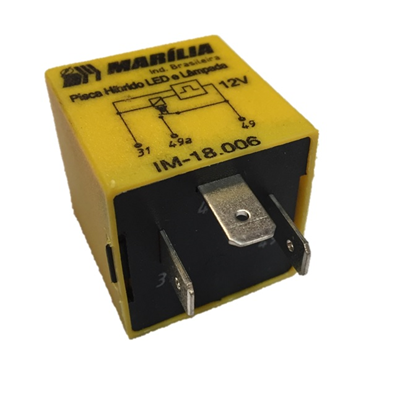 [13IM18006] FLASHER ELECT 3P 12V PARA BOMBILLOS LED 300W