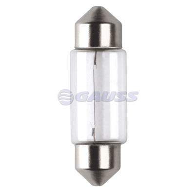BOMBILLO TIPO FUSIBLE STD 12V 10W 10*28MM /CAJAX10UNID. MOTOCICLETA
