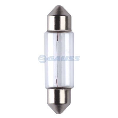 BOMBILLO TIPO FUSIBLE 11X35 SV8.5-8 12V 5W MINIATURA STD CAJA X 10 6418 12844 MOTOCICLETA