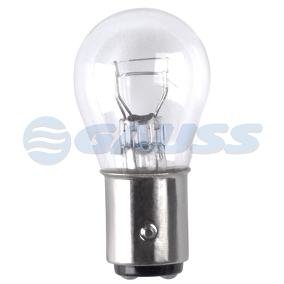 [28GL1176A] BOMBILLO MINIATURA 1176 BA15D P21W 24V 21W LUZ TECHO AMBAR STD CAJA X 10 1987302532 7537 GL1176A 13405