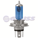 BOMBILLO HALOGENO H4 P43T-38 12V 55/60W FARO MAXLIGHT 110% MAS LUZ 5000K PREMIUM CAJA X UNIDAD 64193CBA 50440SUP GL12