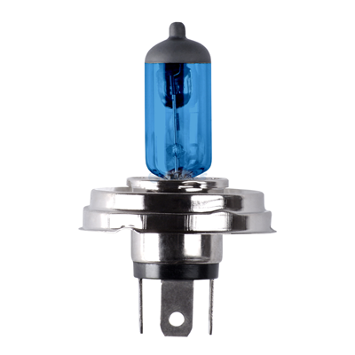 BOMBILLO HALOGENO H5 P45 12V 55/60W FARO MAXLIGHT 110% MAS LUZ 5000K PREMIUM CAJA X UNIDAD 62203CBA 52070 GL16