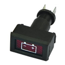 SWITCH PILOTO INDICADOR CARGA BATERIA LENTE ROJO 12V