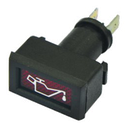 SWITCH PILOTO INDICADOR NIVEL ACEITE MOTOR LENTE ROJO 12V