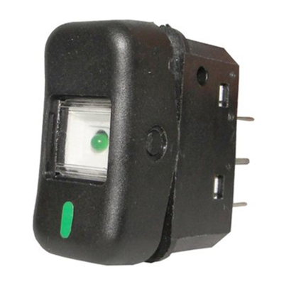 [13IM11596] SWITCH TECLA 24V CAMIONES OMNIBUS MBB 5 TERMINALES