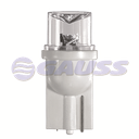 BOMBILLO MINIATURA 158 W2.1X9.5D 12V LUZ TABLERO INTERIOR MATRICULA BASE BLANCA MAXLIGHT 5000MCD STD BLISTER X 2 MOTOCICLETA