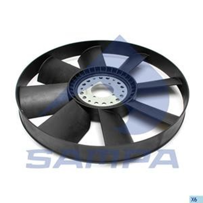 [66200.162-01] ASPA VENTILADOR MERCEDES BENZ VF7037110 1228062 717226 23141 8MV376757741 034 232 0002 010.332-00A FC13 MRVF0003