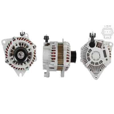 [2611273] ALTERNADOR FORD EDGE 3.5 V6 MAZDA CX9 FORD TAURUS 12V 175AMP 3 PINES P:6PK T:MITSUBISHI 11273N