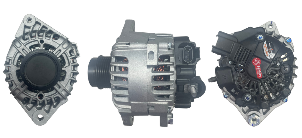 ALTERNADOR HYUNDAI IX20 1.4 I30 1.4 VELOSTER 1.6 KIA RIO 1.6 CARENS 1.6 SOUL 1.6 RIO 1.4 12V 110AMP 3PINES T:VALEO