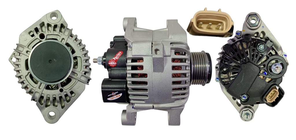 [26A13VI249] ALTERNADOR HYUNDAI SONATA 12V 125AMP 3PINES P:6PK T:VALEO 11202N