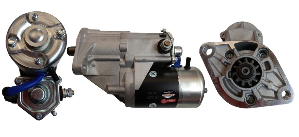 ARRANQUE CHEVROLET NKR 2000-4HG1 RELACIONADO 12V T11 46MM 3.0KW S:ANTI-HORARIO T:DENSO